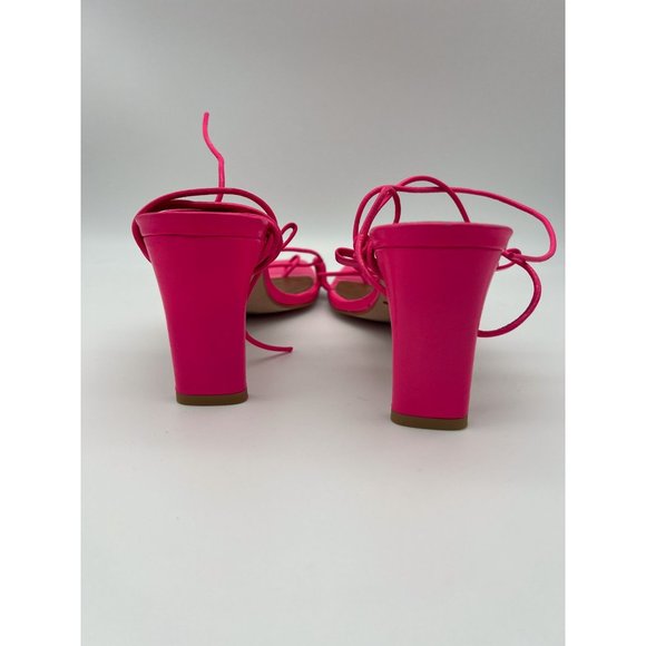 NEW Free People X Alohas Bellini Sandal in Neon Magenta - Picture 12 of 14